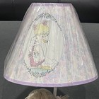 Vintage Precious Moments 1999 Nursery Lamp - Girl With Duck   Luv N    Care - Euc
