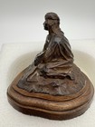Mike Mcfarland Bronze Strong Indian Sculpture Eb 6 Eddie Basha Limited Mint 6