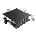 12x12  Stainless Steel Lab Jack Lift Table Scissor Stand Platform Max 25kg 55lbs