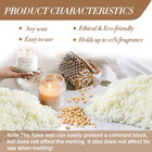 Soy Wax For Candle Making - Natural Soy Wax Flakes Pure Cera Para Velas Candle M