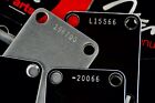 Genuine Fender Chrome Vintage Style Neck Plate  With Yr Choice Of Custom Number