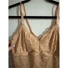 Nwt Avidlove Floral Lace Bralette Camisole Xl Tan