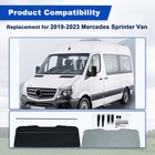 Aluminum Van Headliner Shelf Fit For 2019-2023 Mercedes Sprinter Van 