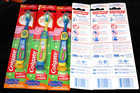  drop  Colgate Peppa Pig Extra Soft Kids Toothbrush W fun Suction Cup Base 6 Pk