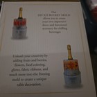  Ice Mold Wine Bottle Cooler  Diy Champagne Cocktail Clear Bucket 