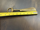 Vintage Brass Shoehorn 1960s Unique Design Euc