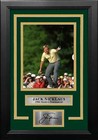 Jack Nicklaus 1986 Masters Tournament 8x10 Framed Golf Photo Engraved Autograph