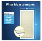 Filtrete 12x24x1 Air Filter  Mpr 300 Merv 5  Dust Reduction  4 Filters