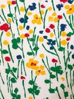 Vintage Mcm Screen Print Fabric Vera Style 44   x51    Floral Wall Art Unsigned