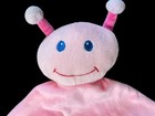 Baby Cubbies Pink Ladybug Plush Baby Toy Security Blanket Lovey 2014 Rare Htf