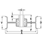 280-638 Flat Idler Fits Husqvarna