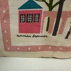 Vintage Startex Norman Brenner Tea Towel Colonial Town Independence Hall 36x20
