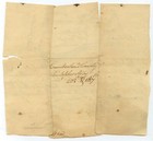 Genuine 1769 Hand-drawn Survey Map Old Cumberland Co Pennsylvania Juniata River