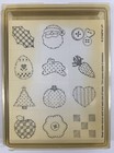 New Stampin Up   seasonal Stitchings  All Occasion Un-mounted Stamp Set Of 12