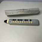 Vintage Harmonica Hohner Melodica Student  20 Keys Case Made In Germany Tested