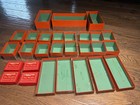 28 Repro Parts Boxes   Trays - Masterfully Made    A c  Gilbert Erector Set