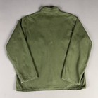 Vintage Korean War Us Army Og-107 Sateen Utility Shirt 13 Star Button Medium