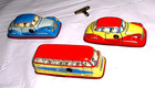 Vtg Technofix 295 Traffic Control - 2 Cars   Tourist Bus   Key All Working C1959