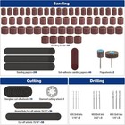 530pcs Dremel Rotary Tool Accessories Kit Grinding Sanding Polishing Set