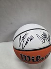 Caitlin Clark Sophie Cunningham Indiana Fever Signed Full Size Basketball  coa