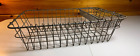 Antique  Early  Primitive Metal Galvanized Wire Sink Dish Rack Tray Dryer Stand