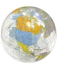 Inflatable World Globe Beach Ball Teach Geography To Kids Teaching Tree 11 5 
