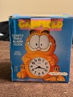 Sunbeam Garfield Quartz Table Alarm Clock Model 883-170