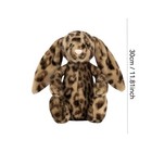Jellycat Cobblehop Leopard Bunny Plush Toy Doll Soft Stuffed Gifts With Dust Bag