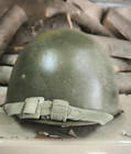 Ww2 Wwii Ssh 40 Russian Soviet Ssh40 Size 2 Steel Helmet  1943 Free Shipping