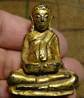 Ayutthaya_phra Sangkajai_thai Patron Of Wealth_gilt Statuette_katyayana_antique