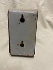 Antique Wall Mount Tin Safe Match Box Holder
