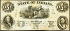 In  1 New Harmony Indiana Private Bank Of J e  Rickells   Co  1862 Wolka 1855-01