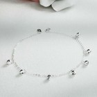 Women   s Silver Charm 7 Bells Ankle Bracelet Chain Foot Anklet A21