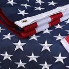 American Flag 3x5ft Embroidered Stars Outdoor Heavy Duty Nylon 100  Made In Usa