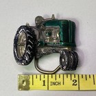Vintage Green Tractor John Deere Belt Buckle - 1981 Great American Buckle Co Usa