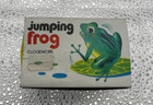 Rare Vintage 1970 s Chinese Tin Litho Clockwork Jumping Frog Toy Ms-002 W  Box