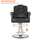 Recliner Barber Chair Hair Adjustable Headrest Height Swivel Spa Salon Equipment