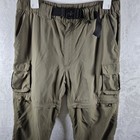 Boy Scouts Mens Switchbacks Hiking Pants Convertible Small Performance Olive 