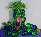 Vtg 1960 s Mcm Lucite Grape Lamp  Matching Clusters   Candle Holders choose 