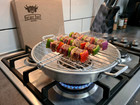 Asador Fugitivo Para Estufa Disco Giratorio Heat Dissipation Practiasador