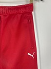 Puma Boy s T7 Heavyweight Pique Jogger  Large  Red  Zippered Pockets  Retro  Y2k