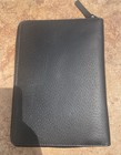 Kate Spade Planner Zip Around Agenda Organizer 6 Hole Leather Black