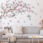 Removable Flower Tree Branch Decal Animal Birds Wall Sticker Bedroom Home Decor