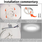 Led Ceiling Down Light Ultra Thin Flush Mount Kitchen Lamp Home Fixture 16w-48w