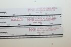 Lot Of  3  K   E Keuffel   Esser Leroy Template Ruler Drafting Tracer Rulers