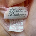Vintage Pink Jacquard Satin And Lace Teddy Lingerie
