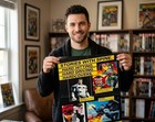 Vintage 1989 Marvel Comics Stories With Spine Promo Poster Punisher Wolverine