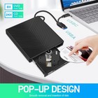 7-in-1 Slim External Cd dvd Drive Usb C Usb 3 0 Disc Player Burner Writer Laptop