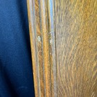 Antique Singer Treadle Sewing Machine Cabinet Wood Top With Lift Spring