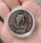 1952-1977 Canada Silver Dollar -  silver Jubilee  - Proof In Capsule